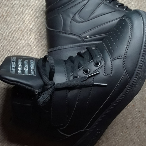 Brand new Black Hi tops 🖤 - Picture 3 of 7